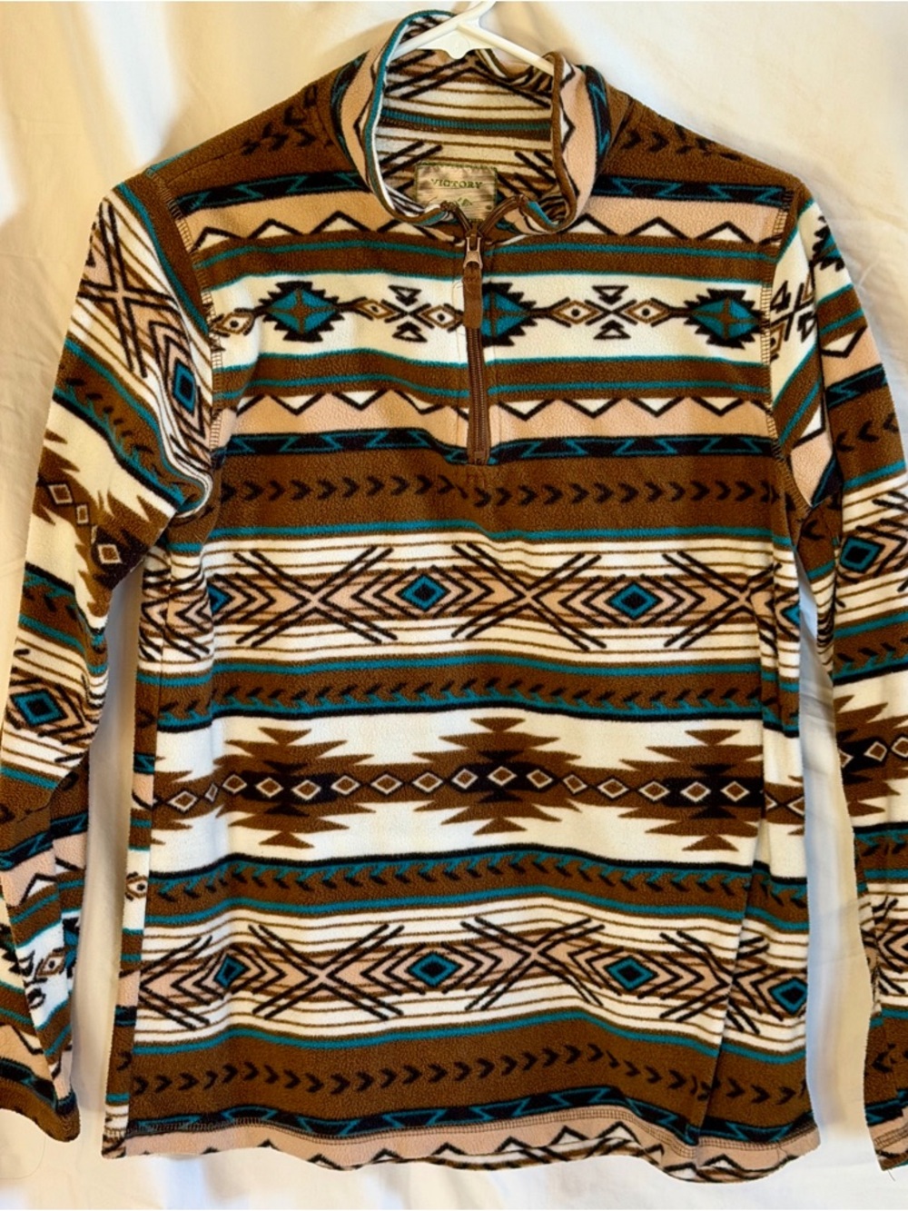 Women’s lightweight fleece Aztec 1/4 Zip